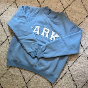 Factory Parke Wholesale <b>Mock</b> <b>Neck</b> Crew <b>Neck</b> Cotton Fleece Sweatshirt Chenille Patch Sorority Apparel Unisex - Product Image 5