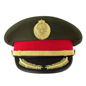 Gorra de Marinero Blanca, Negra y Gris al por Mayor con Parche de Logotipo Bordado en Relieve, Insignia OEM, Gorra de Capitán de Uniforme - Product Image 3