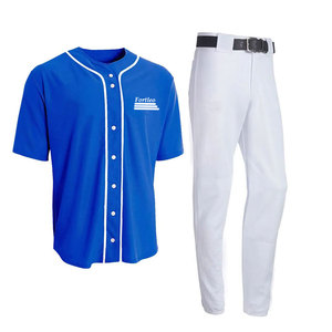 Uniforme de Béisbol Team Ready, Tela de Poliéster, Costuras Resistentes, Diseño de Color Duradero, Colores y Tallas Personalizadas, Servicio OEM para Uso Regular - Product Image 2