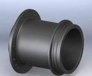 อะแดปเตอร์ปลอกทรงกระบอกแบบมีหน้าแปลน ยี่ห้อโยกี อิงจิเนียริ่ง รุ่นหน้าแปลน 26 นิยมใช้เป็นตัวเชื่อมต่อโครงสร้าง - Product Image 3