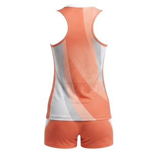 Maillot de volley-ball pour femmes, short en polyester respirant, vêtements de sport performants, club, école, équipe, vente en gros, vêtements de sport - Product Image 6