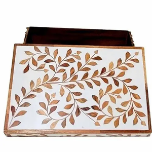 FAIZA CRAFT Indian Handmade Luxury Eco-Friendly Classic Jewelry Box for Women Plywood Resin Design Best Decorative Storage Boxes - Product Image 5