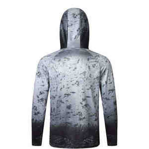 Sweat à capuche de pêche pour homme, respirant, protection solaire, vêtements de sport, sweat à capuche de pêche léger pour homme, vêtements de pêche en plein air - Product Image 2