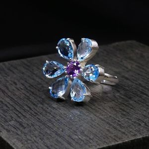 Anillos de Plata de Ley 925 con Circonitas Cúbicas Brillantes, Novedad de 2022, para Mujer, Regalo Perfecto para Boda, Compromiso o Aniversario - Product Image 5