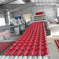 Tôle de toiture en PVC à 4 couches, haute durabilité, résistante aux UV, Teja de PVC, prix d'usine, fabriqué au Vietnam