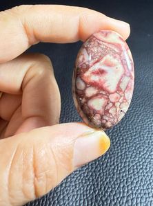 Lot en gros de cabochons en mookite rose naturelle Affection Gems, modèle F544, 25 carats, effet de changement de couleur, taille poire, pour la fabrication de bijoux - Product Image 2