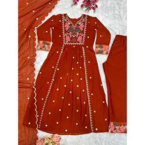 Conjunto Dupatta y Top de Fiesta para Mujer - Product Image 5