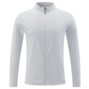 Mens Outdoor Fitness <b>Jacket</b> <b>Lightweight</b> Sports Training Wear Breathable <b>Running</b> Gym Zip Coat For Exercise And Casual - Product Image 2