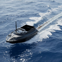 Bateau de pêche télécommandé de haute qualité à bas prix, correction automatique de biais de haute précision, bateau à appâts de pêche GPS