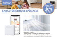 Module pilote Rti-Tek RP5W-PM, thermostat WiFi pour radiateur électrique, contrôleur de chauffage, fil pilote, utilisation en appartement, système hydronique