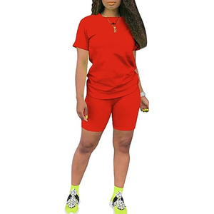 Women Casual Fitness Romper Colorblock Bodycon Short Jumpsuit Summer Sportswear Outfit - Product Image 2