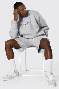 Custom High Quality Men's Summer Casual Two Pieces Crop Top Hoodie Short Pants Set Sports Jogger Set Biker Shorts Set Breathable - Product Image 6