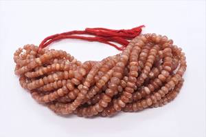 Perles rondes lisses en pierre de soleil naturelle 6-8MM, perles de pierre de soleil de 16 pouces, perles rondes lisses en pierre de soleil pour la fabrication de bijoux - Product Image 4