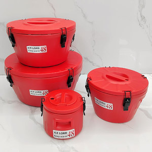 Ensemble de 4 récipients isothermes ronds pour aliments, 6L, 20L, 40L, <span class=keywords><strong>60L</strong></span>, pour la conservation de la fraîcheur et la distribution alimentaire en gros - Product Image 3