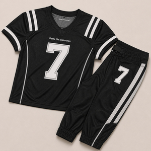 Conjunto de Uniforme de Fútbol Americano Personalizado para Equipos Juveniles y Adultos, Pantalones y Camiseta Transpirables, Sublimados, para Entrenamiento Deportivo, Servicio OEM ODM - Product Image 1