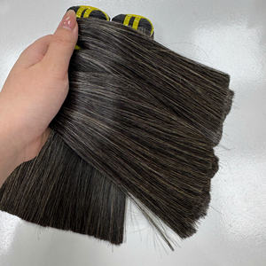 Extensions de cheveux à prix d'usine couleur naturelle humaine vietnamienne couleur naturelle couleur argent naturel - Product Image 3