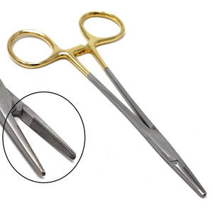 Porte-aiguille manuel Webster de qualité médicale en acier inoxydable réutilisable certifié CE, outil chirurgical pour la suture en chirurgie générale - Product Image 1