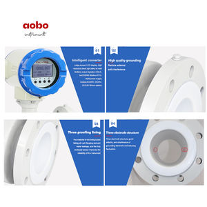 <span class=keywords><strong>3</strong></span>インチデジタル電磁流量計液体<span class=keywords><strong>3</strong></span>.6Vバッテリー駆動測定排水油酸1-2インチバージョンも - Product Image 2