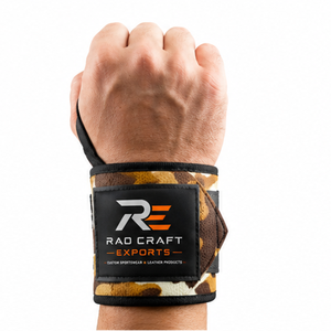 Muñequeras de alto rendimiento diseñadas para entrenamiento en gimnasio, levantamiento de pesas y ejercicios de fuerza con ajuste seguro - Product Image 5