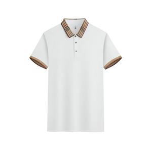 Camisas Polo Personalizadas al por Mayor para Hombre, de Color Sólido, Manga Corta, con Logotipo Bordado, Camisetas de Golf Blancas de Alta Calidad - Product Image 5