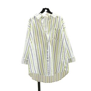 Blusa de punto transpirable de alta calidad para mujer, de manga media, con patrón liso, talla grande, de poliéster, la mejor ropa al por mayor - Product Image 1