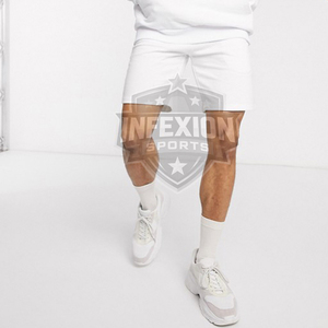 <b>White</b> <b>Black</b> <b>2</b> Color One Pack Custom Made Men's Gym/Running Compression Shorts Breathable Quick-Dry Spandex/Cotton Elastic Waist - Product Image 2