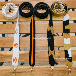 Handmade Lightweight Eco-Friendly High Quality Safety Luxury Trendy Fashion Beaded Detachable Purse Strap Shoulder Bag-Custom - Product Image 4