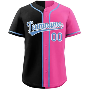 Maillot de baseball sportif 100 % polyester, fabriqué au Pakistan, design vintage par sublimation, OEM / Design personnalisé, maillot de baseball tendance - Product Image 1