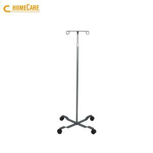 Support de perfusion IV moderne, portable et réglable en acier inoxydable argent/gris, pour équipement hospitalier de Taïwan - Product Image 3