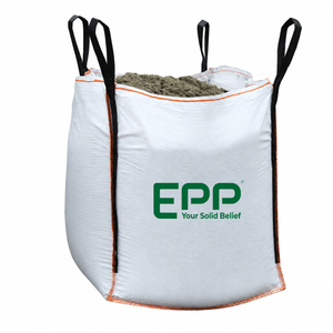 Sac de ciment en vrac géant personnalisé en gros, 0,5 à 2 tonnes, en polypropylène tissé 1400D, construction tubulaire sécurisée - Vente chaude - Product Image 5