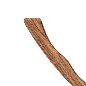 Professional Stainless Steel Straight Single Blade Barber Shaving <b>Razor</b> with Wooden Handle Face Shaving Tool for <b>Men</b> - Product Image 4