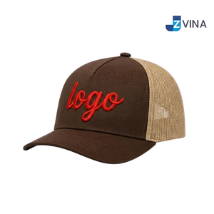 Casquette de baseball personnalisée avec logo, dos en maille, verte, style snapback, pour la promotion extérieure - Product Image 3