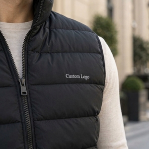 Chaleco de plumón para hombre con aislamiento ligero, protección térmica, tejido exterior duradero, ajuste cómodo y diseño sin mangas. - Product Image 5
