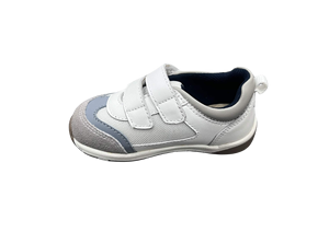 Chaussures décontractées unisexes pour bébé, dessus en maille blanche, doublure en peau de porc, fermeture à lacets, soutien de la voûte plantaire, semelle antidérapante, respirantes, adaptées à toutes les saisons - Product Image 6