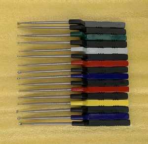 Salaar Industry - Juego de 16 Piezas de Curetas de Bayoneta Codman para Microdiscectomía y Cirugía de Columna Cervical, Instrumentos de Neurocirugía con Certificación CE - Product Image 3