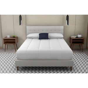 <b>Queen</b> <b>Size</b> Upholstered <b>Bed</b> with 2 Nightstands Elegant Bedroom Set - Product Image 1