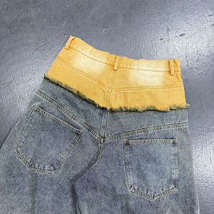 Pantalones Cortos de Jean para Hombre al por Mayor, Personalizados, con Cierre de Cremallera, 100% Algodón, Denim, Súper Calidad, Cintura Media - Product Image 6