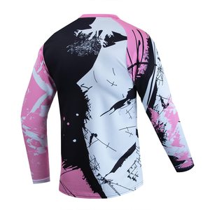 Maillot de moto OEM personnalisé par sublimation, design sur mesure, pour la course de motocross, avec graphismes personnalisés pour les marques de vêtements moto - Product Image 2