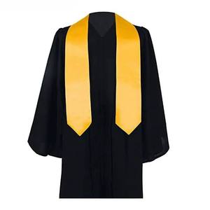 Estola de Graduación Kente Personalizada, Banda de Satén Tejida, Unisex, Bordada, para Ceremonia Escolar, Venta al por Mayor, OEM - Product Image 4