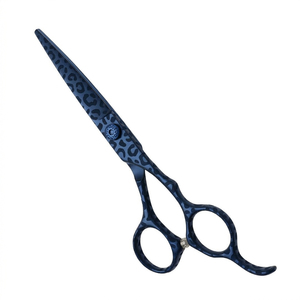 Nouvelle conception de ciseaux de coiffure de 6 pouces en acier inoxydable, durables, réutilisables, pour la coupe de la barbe masculine, lame tranchante, utilisation en salon - Product Image 5
