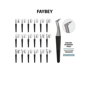 Bon fabricant pince à épiler Volume d'extension Fabricant pince à épiler Extension de cils prix de gros pince à épiler Extension de cils - Product Image 1
