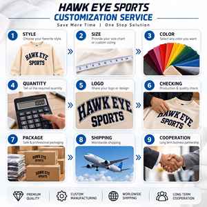 Sudadera Oversize de Cuello Alto Personalizada para Mujer, de Algodón Grueso con Parche Bordado y Forro Polar de Cuadros Polka, Colores Personalizados - Product Image 3