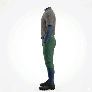 Conjunto Profesional de Camiseta y Pantalón de Béisbol Sublimados, Tejido Transpirable que Absorbe la Humedad, para Equipos - Product Image 5