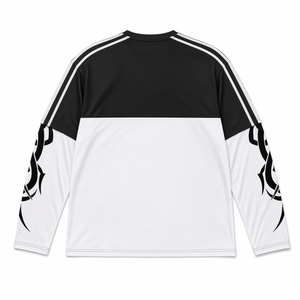 Camiseta de manga larga con estampado de la Estatua de la Libertad para hombre, estilo urbano, cuello redondo, de secado rápido, tejido de punto, corte regular - Product Image 2