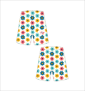 Pantalones Cortos de Playa con Estampado Floral para Hombre, Cintura Elástica, Estilo Casual, Transpirables - Product Image 1