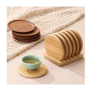 Sous-verre en bois résistant à la chaleur, lisse et poli, pour la maison et les restaurants - Product Image 1