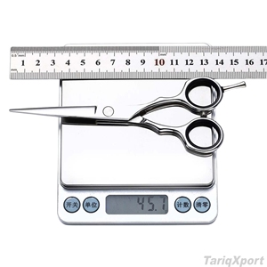 Ciseaux de coiffure professionnels pour barbier, 6 pouces, acier inoxydable 440C, lame droite, pour droitiers, 28 dents, ergonomiques, durables - Product Image 4