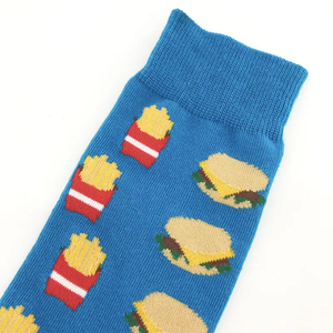 Chaussettes de sport en gros d'usine, chaussettes de yoga personnalisées antidérapantes pour hommes et femmes, chaussettes de sport décontractées mi-mollet pour l'automne, basketball, football - Product Image 5