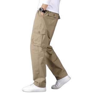 Pantalon Cargo spécial d'été de marque de qualité supérieure pour hommes, toile d'automne et de printemps, fermeture éclair, mouche droite, perte de charge tissée - Product Image 5