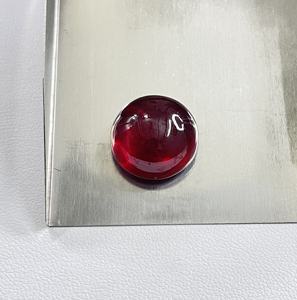 Cabujón de Rubí Rojo Rosado Natural de Primera Calidad, 100 % Natural, 29.15 Quilates, Tratado Térmicamente, Forma Redonda, Gema Suelta para Joyería - Product Image 4